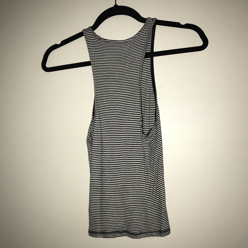 striped tank top